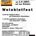 03.09.2007 Weinbietfest